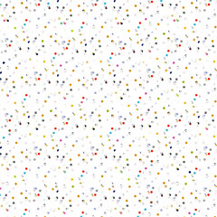 Poster - colorful confetti background