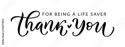 Fotografía THANK YOU for being a life saver