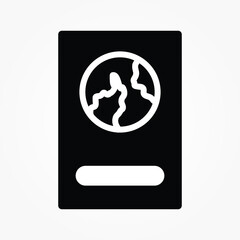Poster - international file icon vector illustration