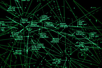 air traffic control radar display