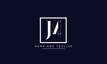 Alphabet Letters Monogram Icon Logo JM Or MJ