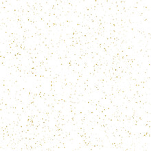 Abstract Gold Flecks Seamless Pattern Grunge Ink Splashes On A White Background