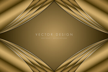   Abstract background luxury of gold modern design  vector illustration.