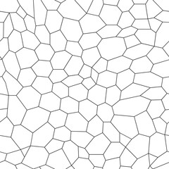 Modern stylish grid texture for filling. Repeating geometric hexagons lattice pattern. Seamless poly background for textile, cover and web design. Vector 