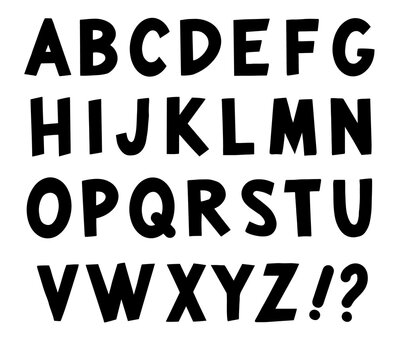 Hand Drawn Alphabet