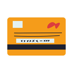 Sticker - card for face-to-face online payments