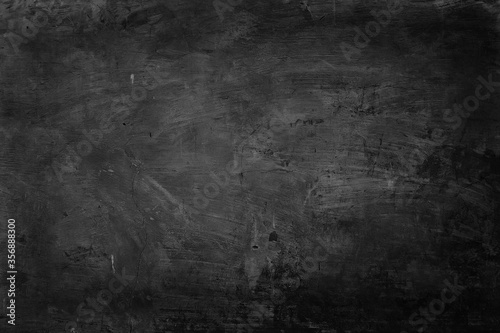 Cuadros en Lienzo abstract black background blank concrete wall grunge stucco cracked texture