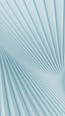 Wall Mural - Abstract white waves and lines pattern. Futuristic background. 3d rendering