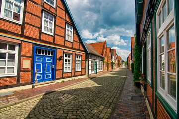 Gasse in Nienburg