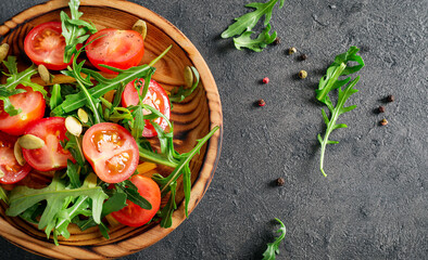 Canvas Print - Homemade healthy fresh salad