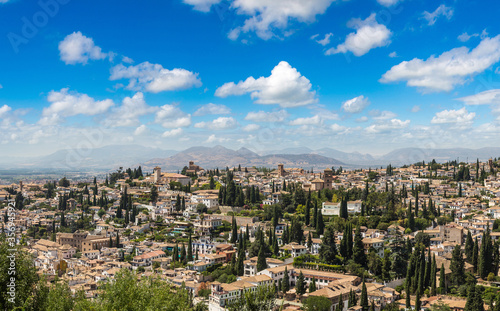 Fotografía Panoramic view of Granada