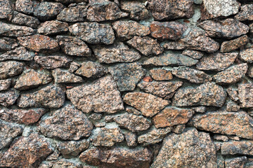Poster - A close up of a rock wall