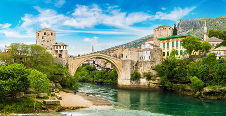 Wall Mural - The Old Bridge in Mostar