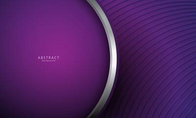 Wall Mural - realistic abstract background with silver and violet color