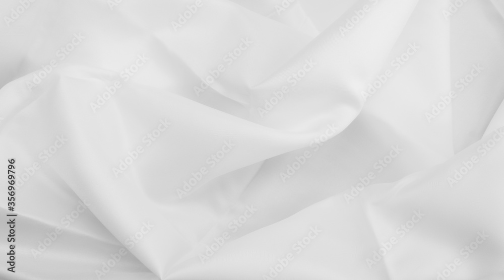 white fabric texture background, abstract
 - obrazy, fototapety, plakaty 