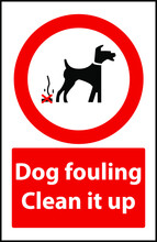 Dog Fouling Sign Free Stock Photo - Public Domain Pictures