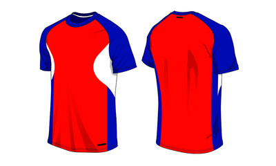 Jersey Template Vector team uniform apparel club kit