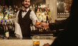 © Jacob Lund - Barman accepting cashless payment