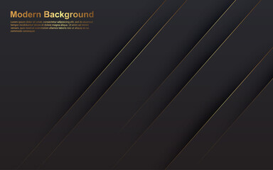 Illustration vector graphic of Abstract background diagonal black color modern design