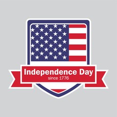 usa independence day banner