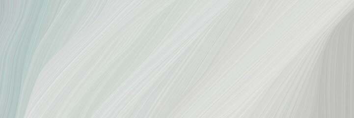 Poster - wild curved speed lines background or backdrop with light gray, ash gray and linen colors. can be used as header background