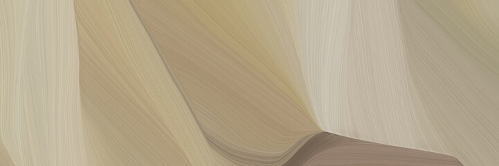 Leinwandbilder - chaotic curved speed lines background or backdrop with rosy brown, silver and pastel brown colors. can be used as header or banner