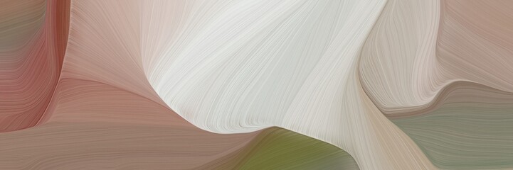 Aufkleber - artistic curved speed lines background or backdrop with rosy brown, gray gray and light gray colors. can be used as header background