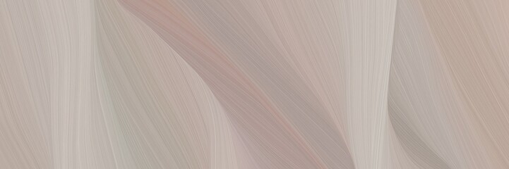 Leinwandbilder - very dynamic curved speed lines background or backdrop with dark gray, pastel gray and rosy brown colors. can be used as graphic background element
