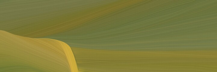 Leinwandbilder - artistic curved speed lines background or backdrop with pastel brown, peru and golden rod colors. can be used as header background