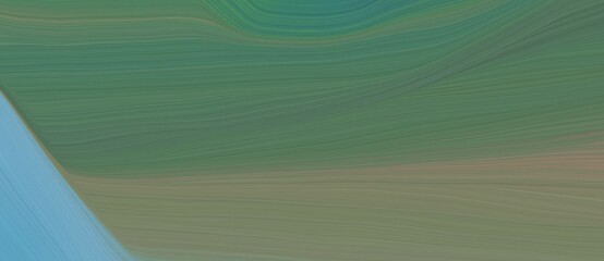Poster - abstract curved speed lines background or backdrop with dim gray, cadet blue and gray gray colors. can be used as header background
