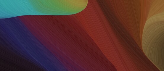 Aufkleber - beautiful wild curved speed lines background or backdrop with old mauve, blue chill and very dark blue colors. can be used as graphic background element