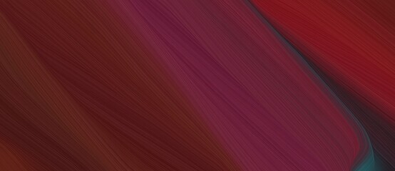 Poster - beautiful wild curved speed lines background or backdrop with old mauve, dark pink and dark moderate pink colors. can be used as banner background