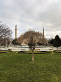 Fototapeta Kuchnia - Great historical building Hagia Sophia ,Istanbul, Turkey