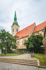 Poster - Saint Martin Cathedral in Bratislava, Slovakia.