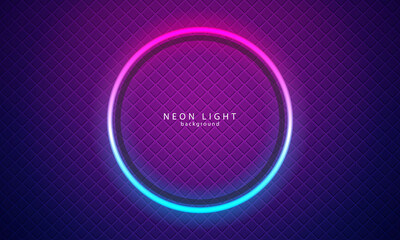 Wall Mural - neon light backgound