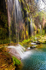 Wall Mural - Kursunlu Waterfall in Antalya Province of Turkey