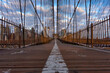 © Westend61 - USA, New York, New York City, Diminishing perspective of Brooklyn Bridge