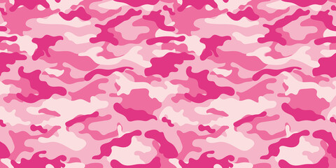 vector camouflage pattern for clothing design. pink camouflage military pattern
