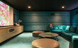 © Astronaut Images/KOTO - Sofa and tables in home movie theater