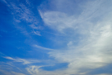 blue sky with clouds