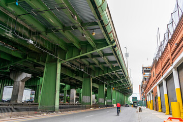 Canvas Print - Under the green highway