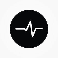 Poster - button statistic symbol icon vector illustration