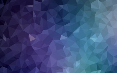 Light Purple vector polygonal background.