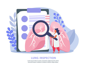 Poster - Lung Inspection Background