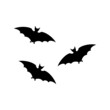 vampire bats icon vector design isolated white
