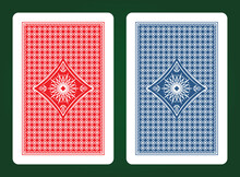 The Reverse Side Of A Playing Card