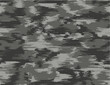 Urban camouflage seamless pattern. Horizontal line texture. Grey shades.