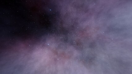 Stars in sky, starry night starlight shine of milky way, space cosmic background, starry background 3d render
