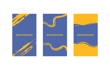 Fototapete - vector illustration. A minimalistic colored frame design. Vector line . frame for text Modern Art graphics. design business cards, invitations, gift cards, flyers ,brochures