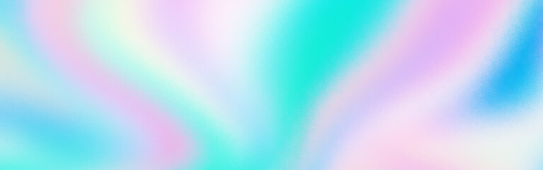 Wall Mural - abstract holographic texture rainbow banner holo blur blank background